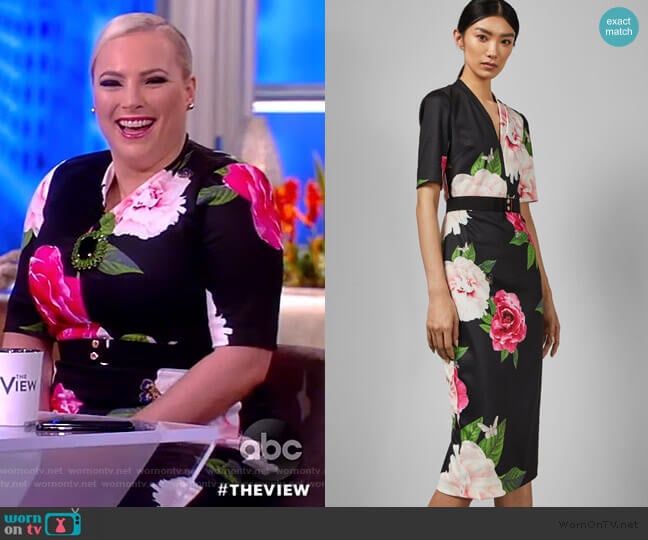 Ted Baker Gilanno Dress worn by Meghan McCain on The View