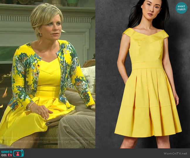 Ted Baker Jullee Dress worn by Kayla Brady (Mary Beth Evans) on Days of our Lives