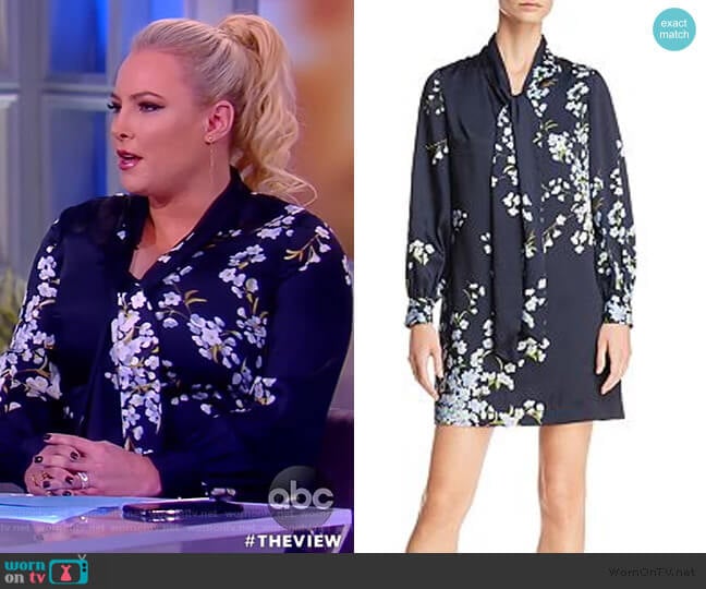 Ted Baker Jazmiin Graceful Tie-Neck Dress worn by Meghan McCain on The View
