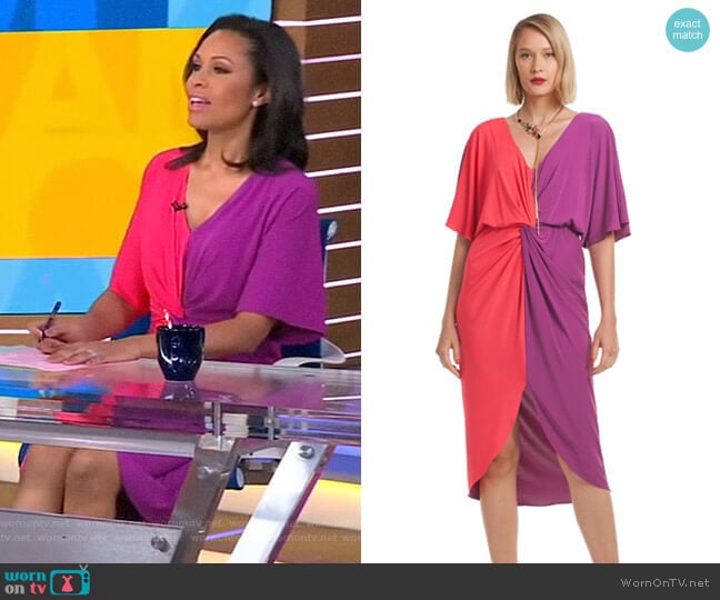 Trina Turk Etta Dress worn by Adrienne Bankert on Good Morning America