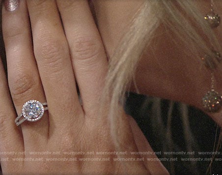 Abby’s engagement ring on The Young and the Restless