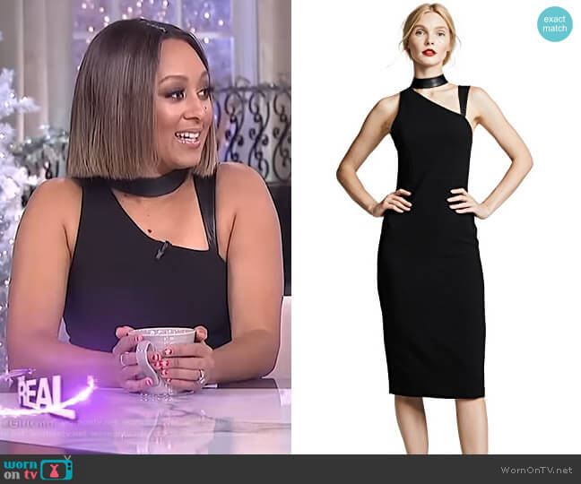 Alice + Olivia Jona Dress worn by Tamera Mowry on The Real