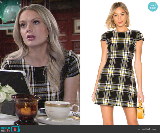 Alice + Olivia Malin Dress worn by Abby Newman (Melissa Ordway) on The Young and the Restless
