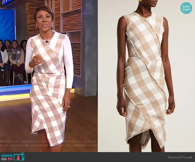 Altuzarra Gina Dress worn by Robin Roberts on Good Morning America