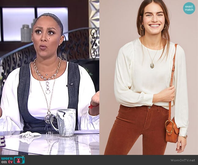 Dolan Left Coast Hewson Top worn by Tamera Mowry on The Real