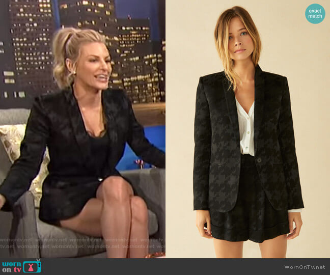 Ba&Sh Erell Shorts worn by Morgan Stewart on E! News