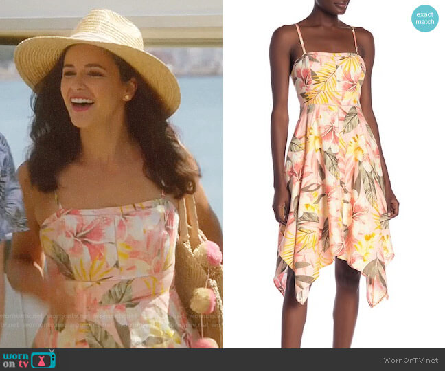 Joie Phara Dress worn by Amy Santiago (Melissa Fumero) on Brooklyn Nine-Nine