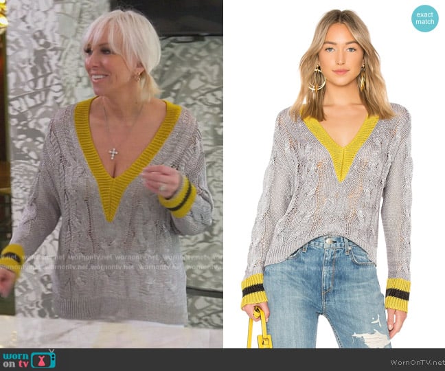 Rag & Bone Emma Sweater worn by Margaret Josephs on The Real Housewives of New Jersey