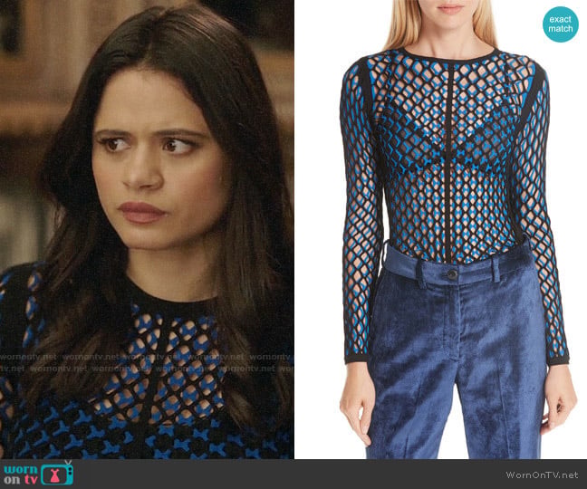 Rag & Bone Wes Layered Top worn by Mel Vera (Melonie Diaz) on Charmed