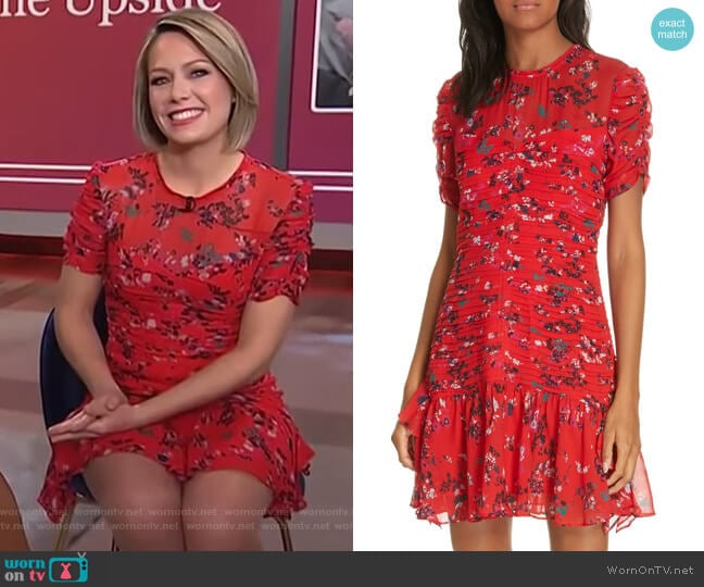 Tanya Taylor Carti Dress worn by Dylan Dreyer on Today