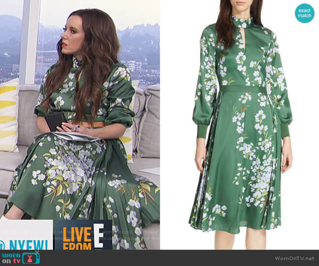 Ted Baker Jhenni Dress worn by Melanie Bromley on E! News