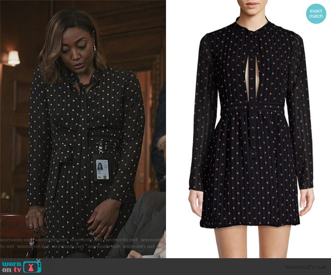 Alexis Leila Mini Dress worn by Daisy Grant (Patina Miller) on Madam Secretary