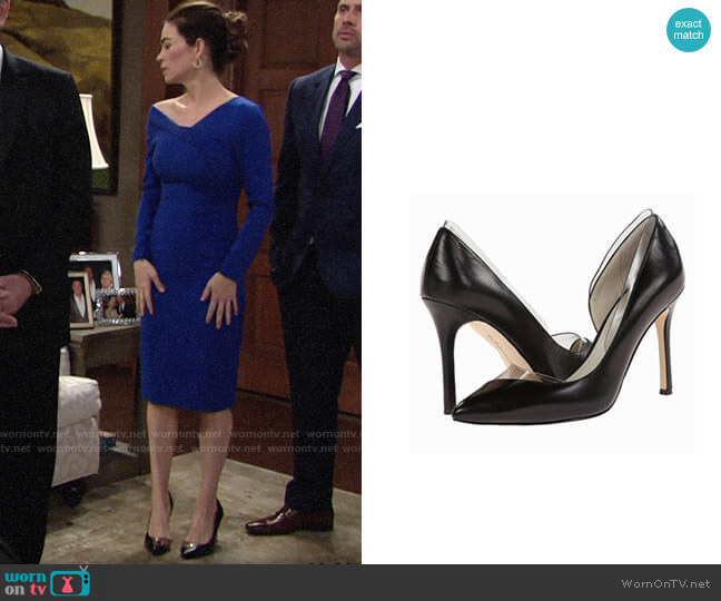 Bcbgeneration Tricky Pumps worn by Victoria Newman (Amelia Heinle) on The Young and the Restless