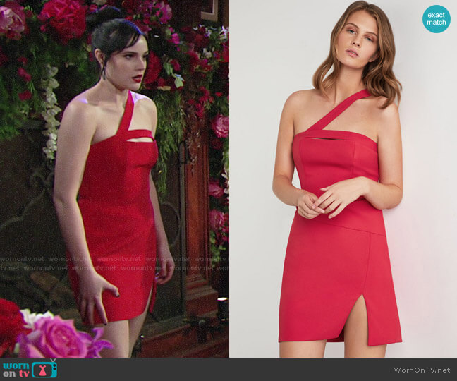 Bcbgmaxazria Dayne Dress worn by Tessa Porter (Cait Fairbanks) on The Young and the Restless