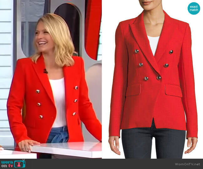 Veronica Beard Miller Jacket worn by Sara Haines on Good Morning America