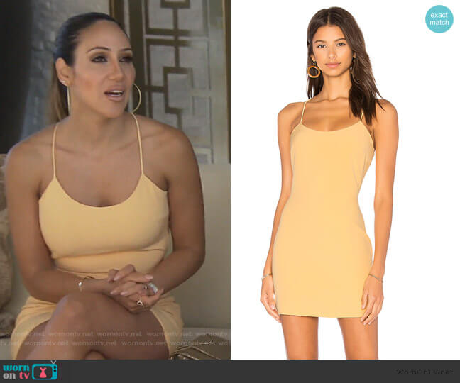 NBD Aria Mini Dress worn by Melissa Gorga on The Real Housewives of New Jersey