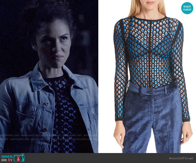 Rag & Bone Wes Layered Top worn by Zoe Ramirez (Andrea Sixtos) on Arrow