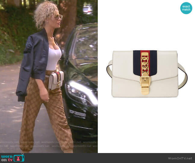 Gucci Sylvie Belt Bag worn by Dorit Kemsley on The Real Housewives of Beverly Hills