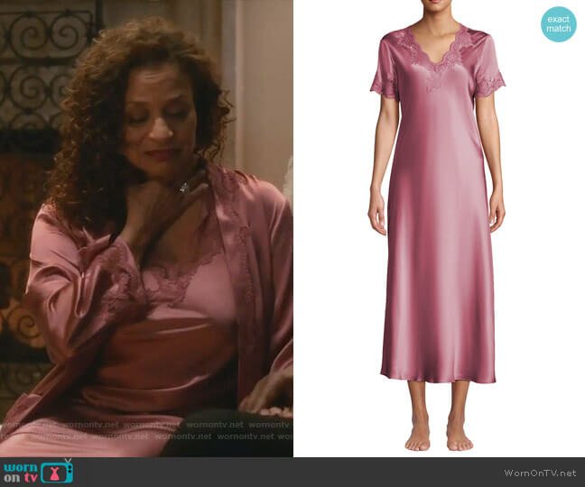 Vivis Krizia Nightgown worn by Catherine Avery (Debbie Allen) on Greys Anatomy