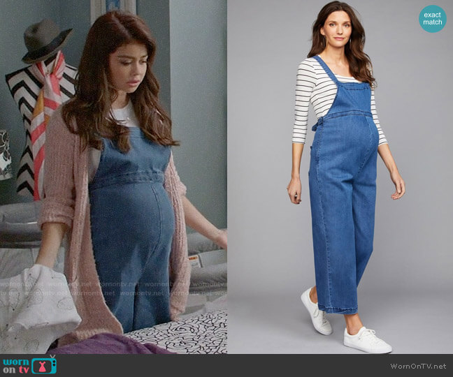 A Pea in the Pod Luxe Essentials Wide Leg Maternity Overall worn by Haley Dunphy (Sarah Hyland) on Modern Family