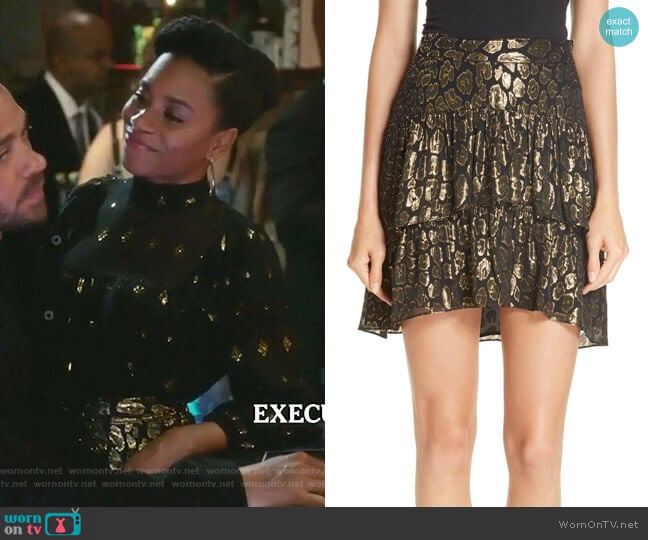 A.L.C. Baxter Skirt worn by Maggie Pierce (Kelly McCreary) on Greys Anatomy