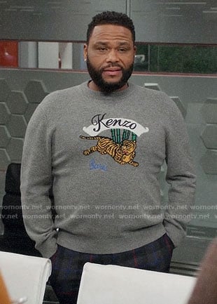 Andre’s Kenzo tiger sweater on Black-ish