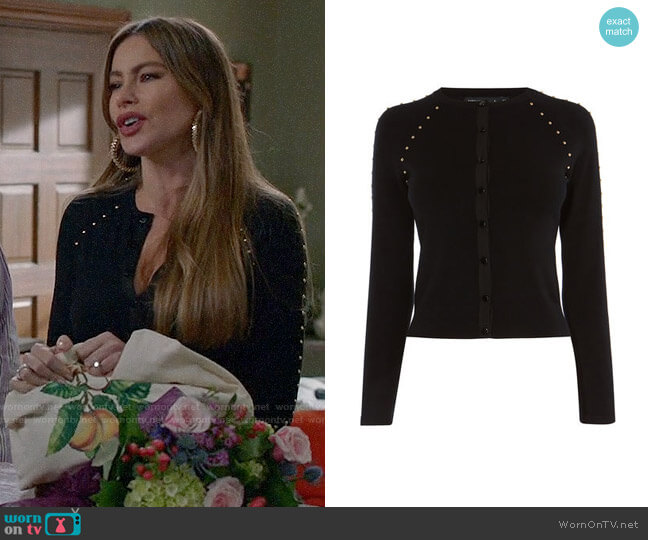Karen Millen Studded Cardigan worn by  Gloria Pritchett (Sofia Vergara) on Modern Family