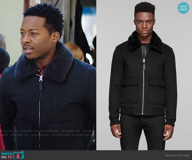 Mackage Aeron Jacket worn by Miles Finer (Brandon Micheal Hall) on God Friended Me