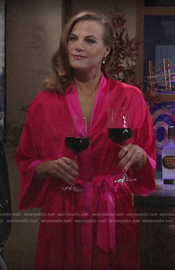 Phyllis’s Valentines Day lingerie on The Young and the Restless