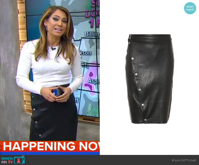 Rag & Bone Baha Skirt worn by Ginger Zee on Good Morning America