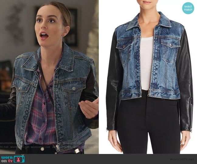 Rag & Bone Nico Jacket worn by Angie (Leighton Meester) on Single Parents