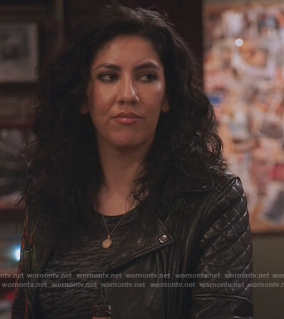 Rosa’s grey t-shirt on Brooklyn Nine-Nine