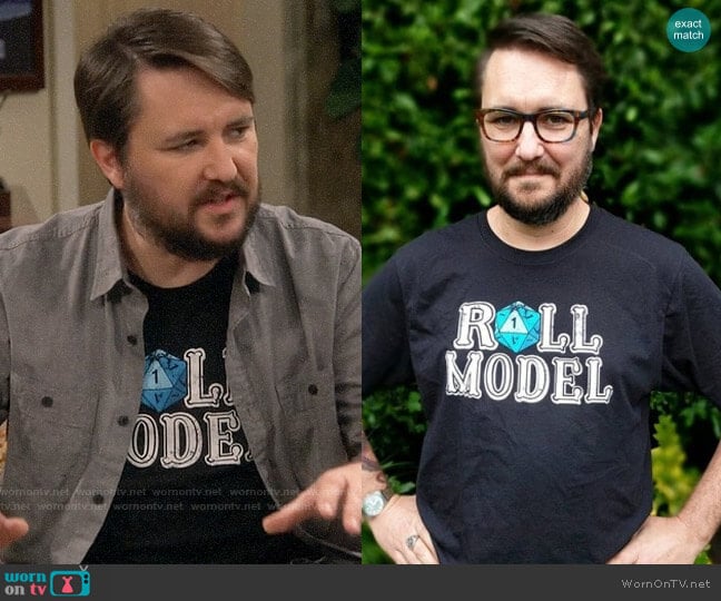 Wil Wheaton for Stands Limited Edition Roll Models T-shirt