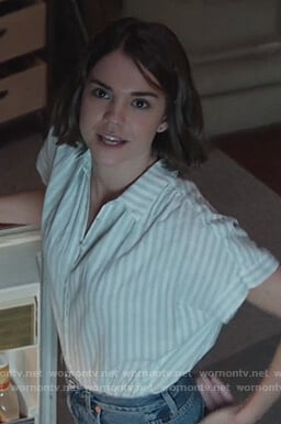 Callie’s striped shirt on Good Trouble