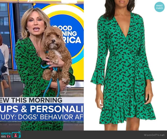 Tanya Taylor Nomi Dress worn by Amy Robach on Good Morning America