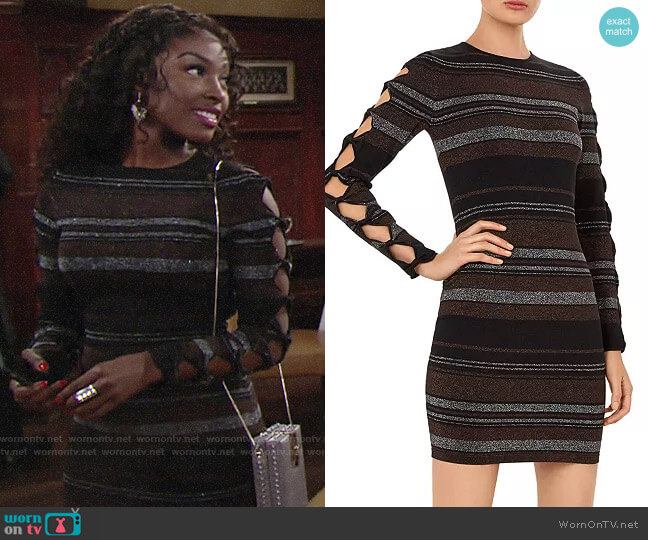 Ted Baker Simona Dress worn by Ana Hamilton (Loren Lott) on The Young and the Restless
