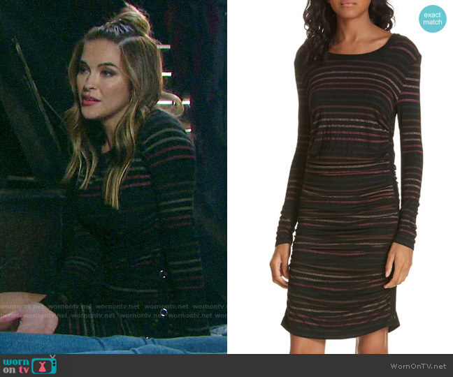 Veronica Beard Daphne Dress worn by Jordan Ridgeway (Chrishell Hartley) on Days of our Lives