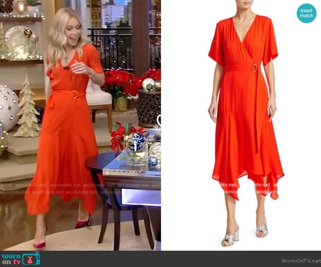 A.L.C. Claire Dress worn by Kelly Ripa on Live with Kelly and Mark