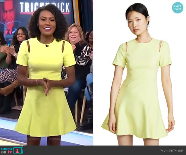 Cinq a Sept Alyssa Dress worn by Janai Norman on Good Morning America
