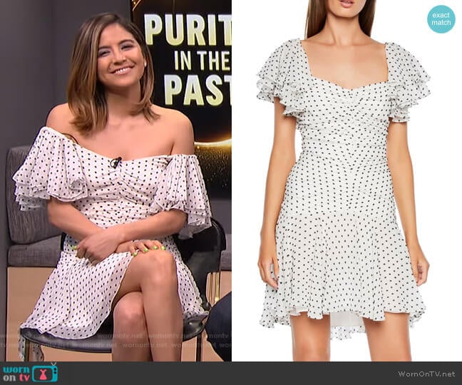 Bardot Jessi Dress worn by Erin Lim on E! News