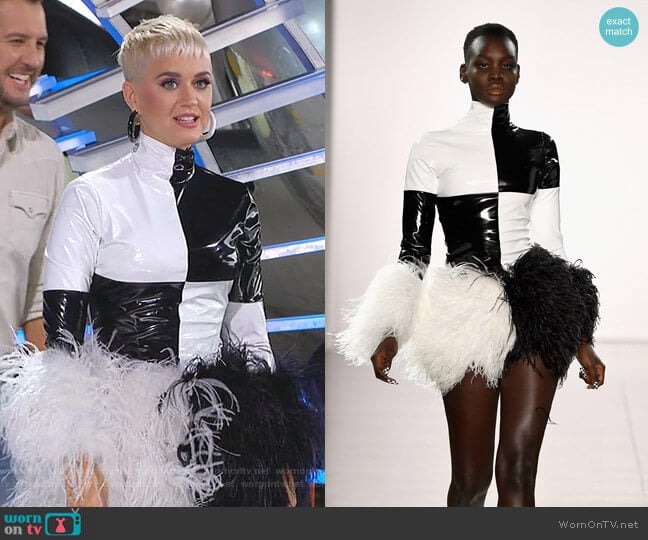 Christian Cowan Fall 2018 Collection worn by Katy Perry on American Idol