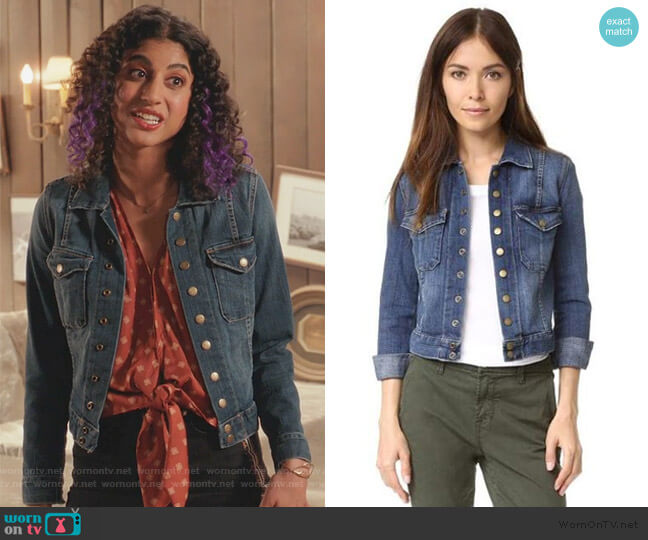 Current/Elliott The Snap Jacket worn by Heather Davis (Vella Lovell) on Crazy Ex-Girlfriend