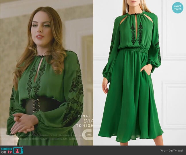 green dress pic Forest