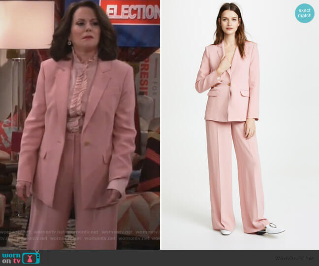 Elizabeth and James Carson Blazer worn by Karen Walker (Megan Mullally) on Will and Grace