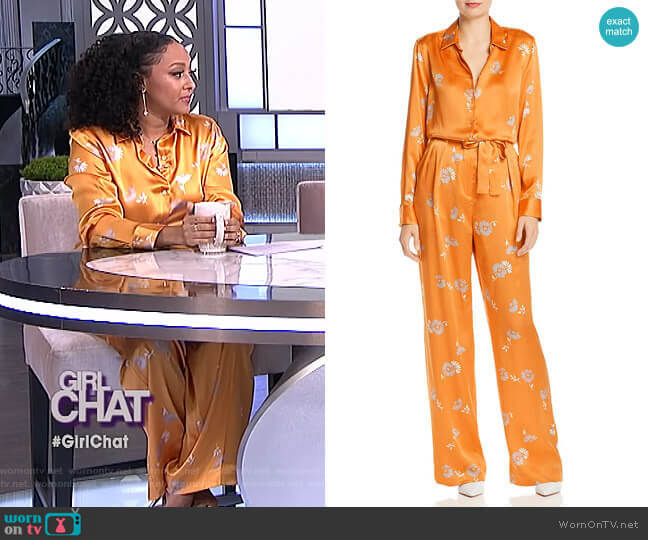 Equipment Evonne Pants worn by Tamera Mowry on The Real