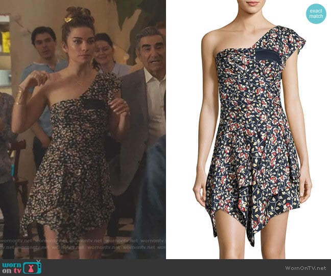 Isabel Marant Ricco Dress worn by Alexis Rose (Annie Murphy) on Schitts Creek