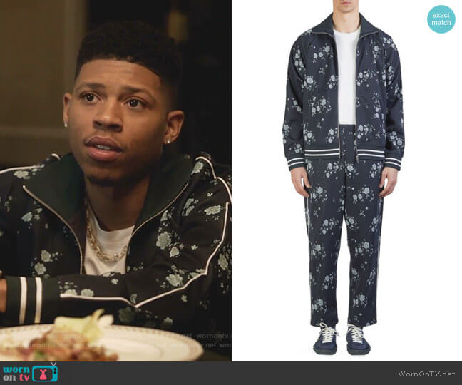 Kenzo Cheongsam Flower Track Jacket worn by Hakeem Lyon (Bryshere Y. Gray) on Empire