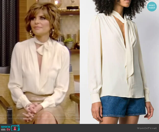 Philosophy Di Lorenzo Serafini Tie Top Blouse