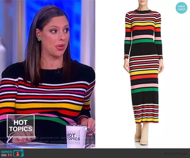 Paper London Rave Dress worn by Abby Huntsman on The View