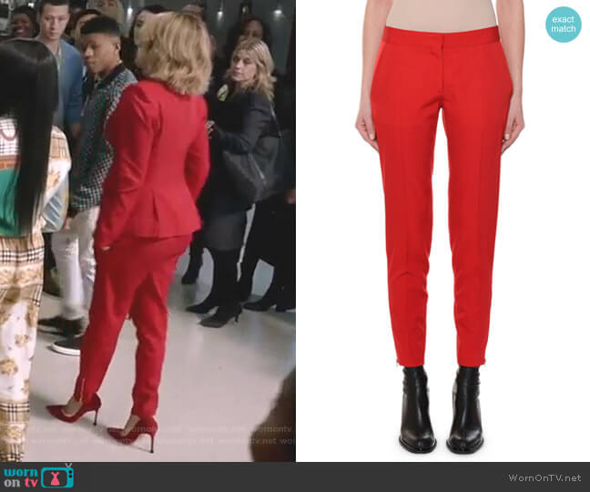 Flat-Front Slim-Leg Ankle Pants  Stella McCartney worn by Giselle (Nicole Ari Parker) on Empire